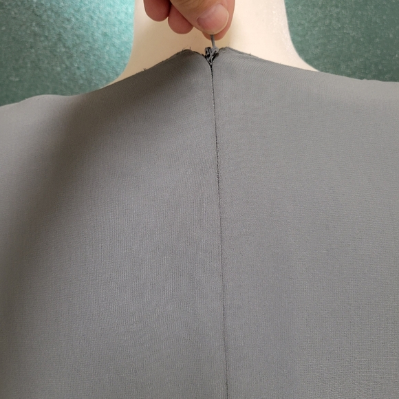 Miller Shor Vintage 2 Piece 100% Silk Crape Skirt and Top Size 8 - Picture 5 of 10